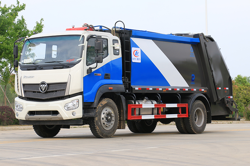 國(guó)六福田壓縮垃圾車