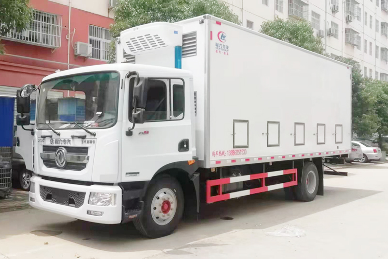 東風(fēng)D9（多利卡）6.8米雛禽運輸車（雞苗）