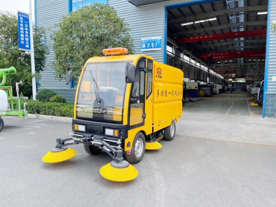 程力威牌新能源CL1200型吸掃一體車